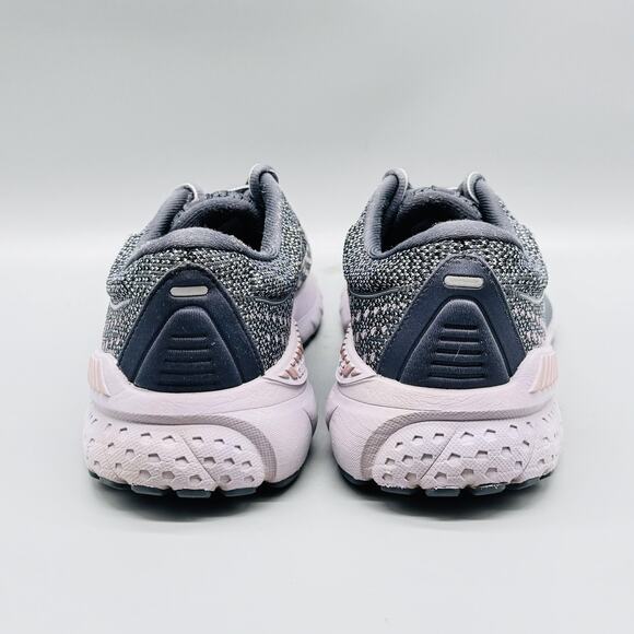 Brooks Shoes Womens 7.5 Gray Adrenaline GTS 21 Running Athletic Sneakers Comfort - Picture 7 of 12